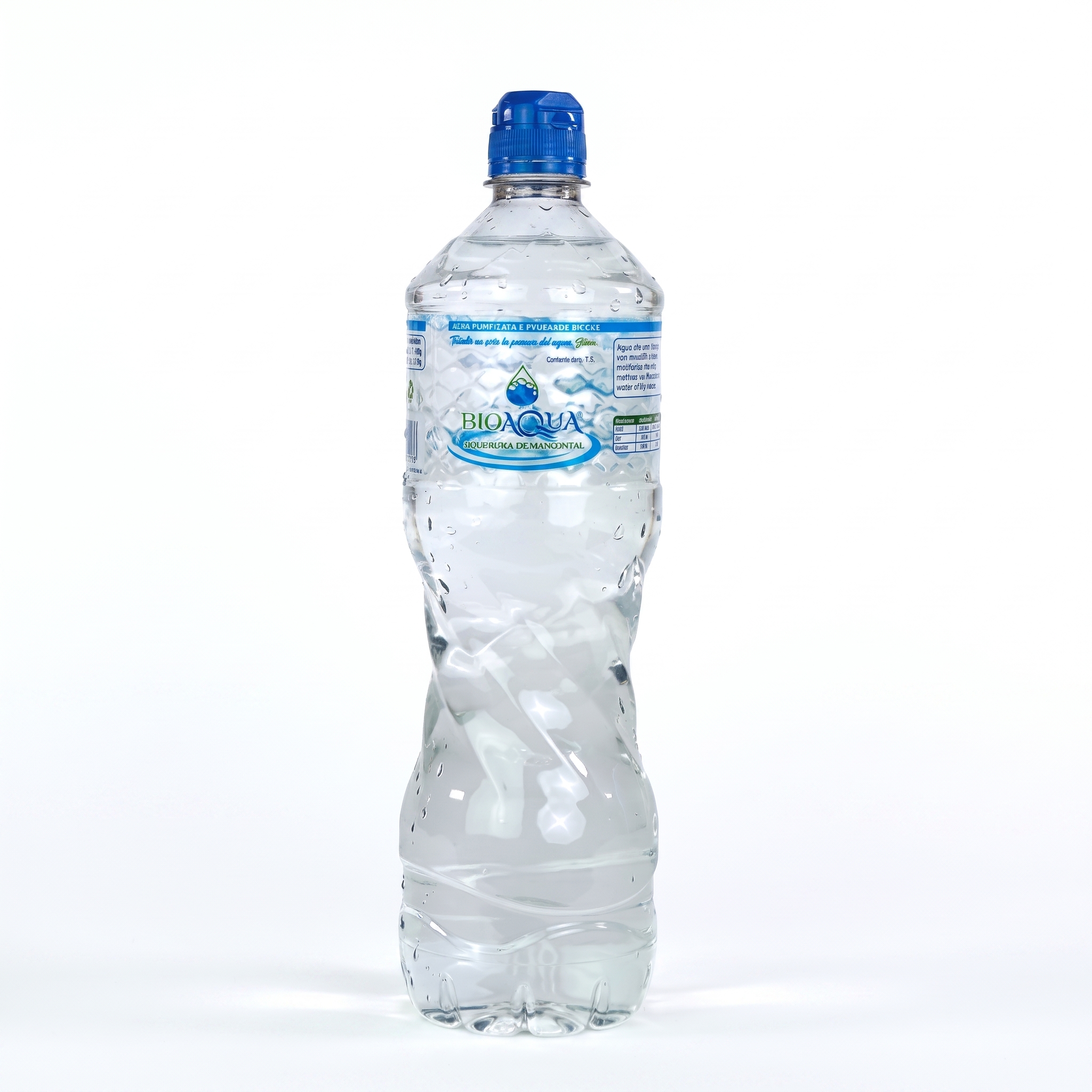Botella de Agua de 1 Litro (Con chupón deportivo)